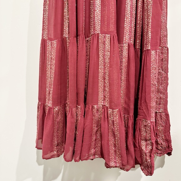 Anthropologie Verb Pallavi Singhee Embellished Dress Size 8 - Picture 14 of 14